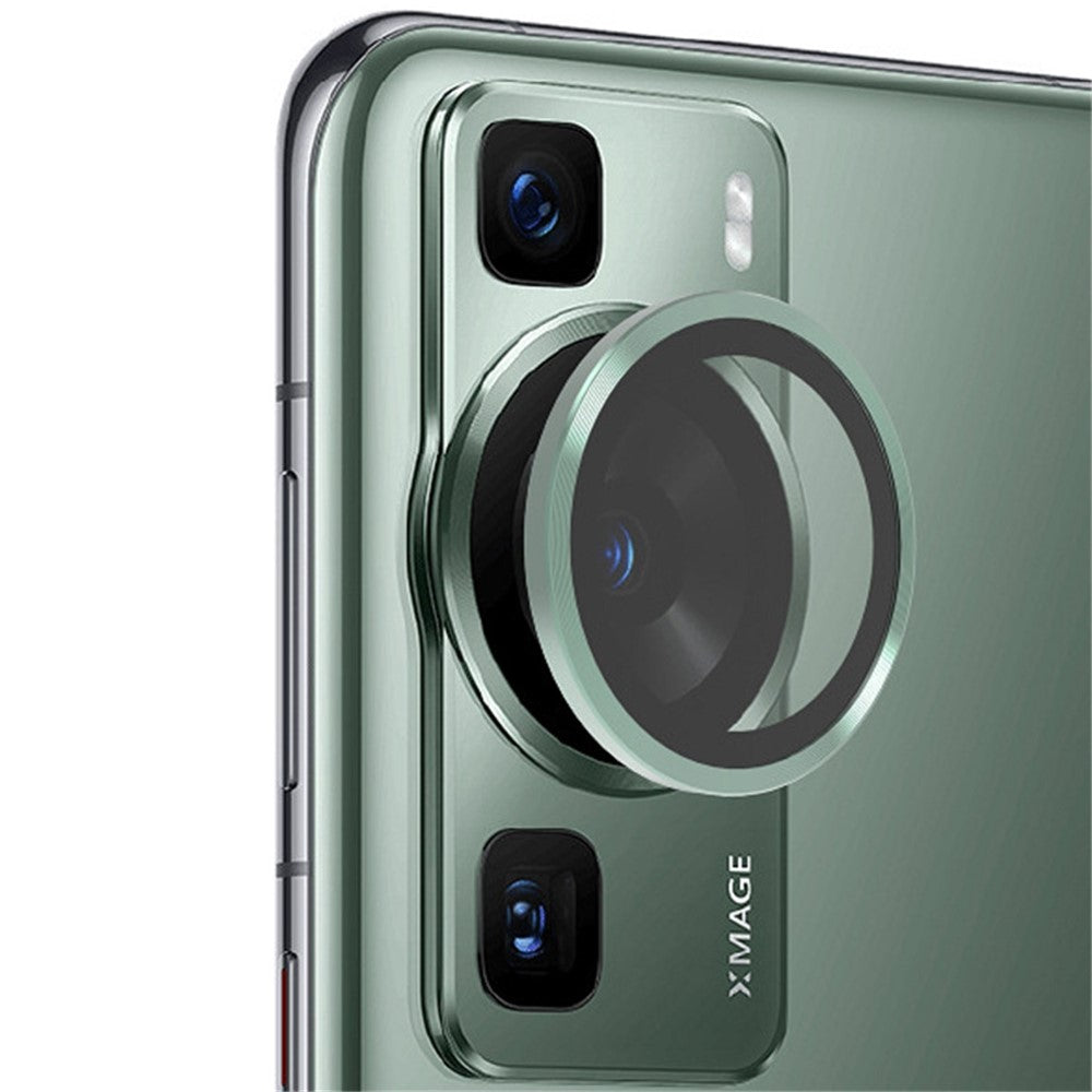 ENKAY HAT PRINCE För Huawei P60 / P60 Pro / P60 Art Kameralinsskydd Aluminiumlegering List Härdat Glas Bakre Linsfilm