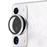 ENKAY HAT PRINCE För Huawei P60 / P60 Pro / P60 Art Kameralinsskydd Aluminiumlegering List Härdat Glas Bakre Linsfilm