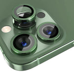 NORTHJO 1 Set For iPhone 13 Pro Max / 13 Pro Camera Lens Protector Tempered Glass Lens Film with CD Vein Metal Ring