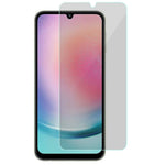 For Samsung Galaxy A24 4G (162.1 x 77.6 x 8.3mm) Anti-Scratch Screen Protector, Full Coverage Anti-Peep Tempered Glass Film