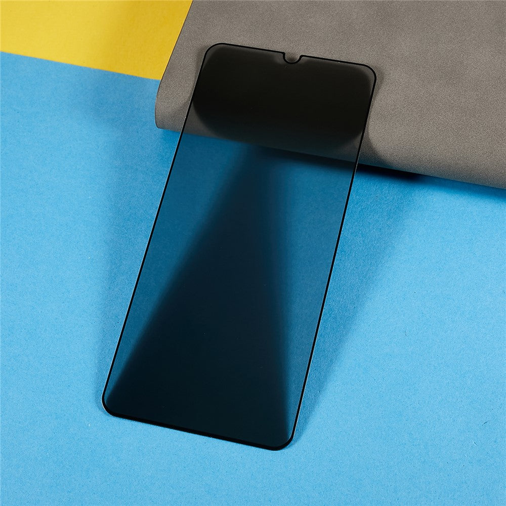 Anti-Spy skærmbeskyttelse til Samsung Galaxy A14 4G / 5G / A22 5G (EU-version) Silkeprint Fuldklæbende Hærdet glas Fuld dækkende film