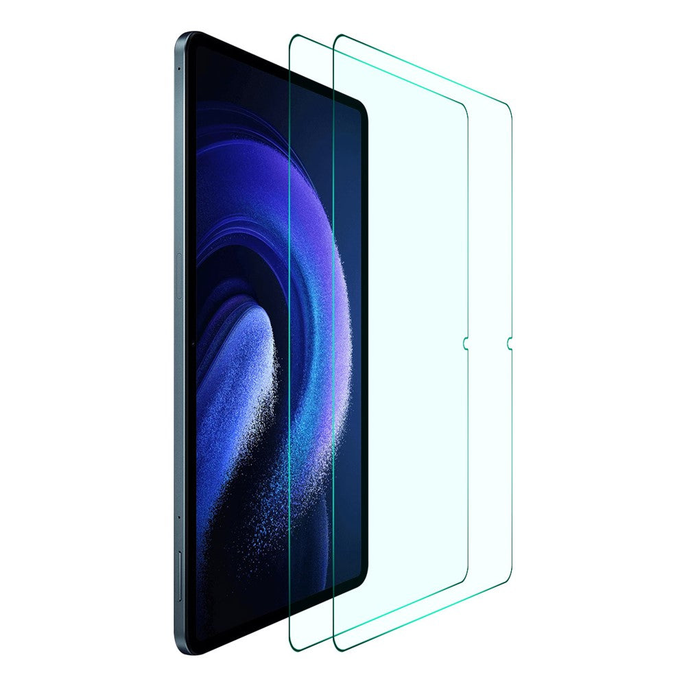 ENKAY HAT PRINCE 2 st för Xiaomi Pad 6/6 Pro härdat glas skärmskydd 0,33 mm 9H 2,5D bågkant ultraklar skärmfilm