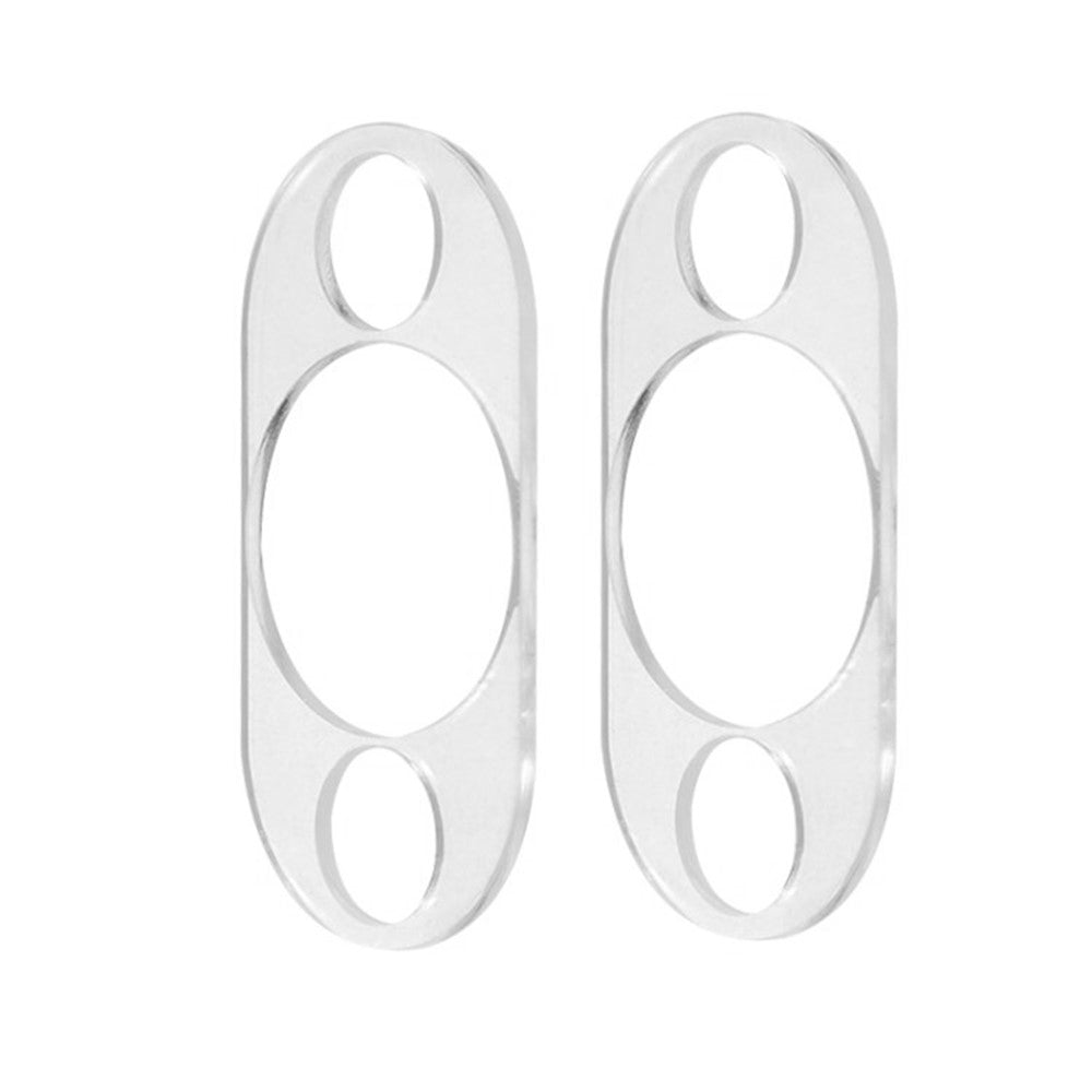 2Pcs / Set For Huawei nova 11 Pro / nova 11 Ultra 3D Arc Edge Camera Lens Protector HD Clear Tempered Glass Lens Film