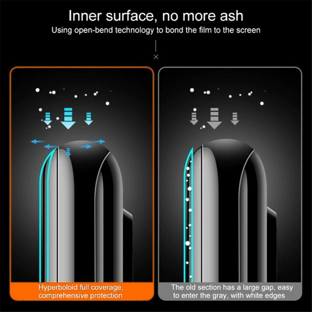 Silk Printing Screen Protector for Xiaomi Poco X5 Pro 5G / Redmi Note 12 Pro 5G / Note 12 Pro Speed 5G Side Glue Clear 9D Tempered Glass Film