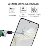 For Huawei nova 11 / nova 12s 4G / nova 12 Lite 4G Silk Printing Phone Screen Protector Full Glue Tempered Glass Full Cover Film
