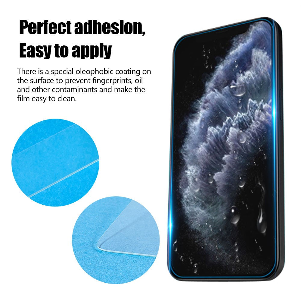 HD Clear Phone Screen Protector för Xiaomi Redmi Note 12S 4G, 2.5D Arc Edge Hög Aluminium-Silicon Glasfilm