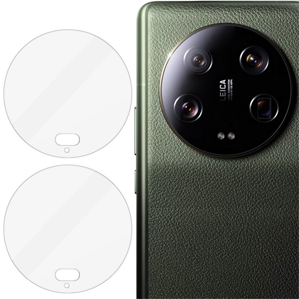 IMAK 2Pcs / Set Camera Lens Film for Xiaomi 13 Ultra , Tempered Glass Scratch-Resistant Clear Lens Protector