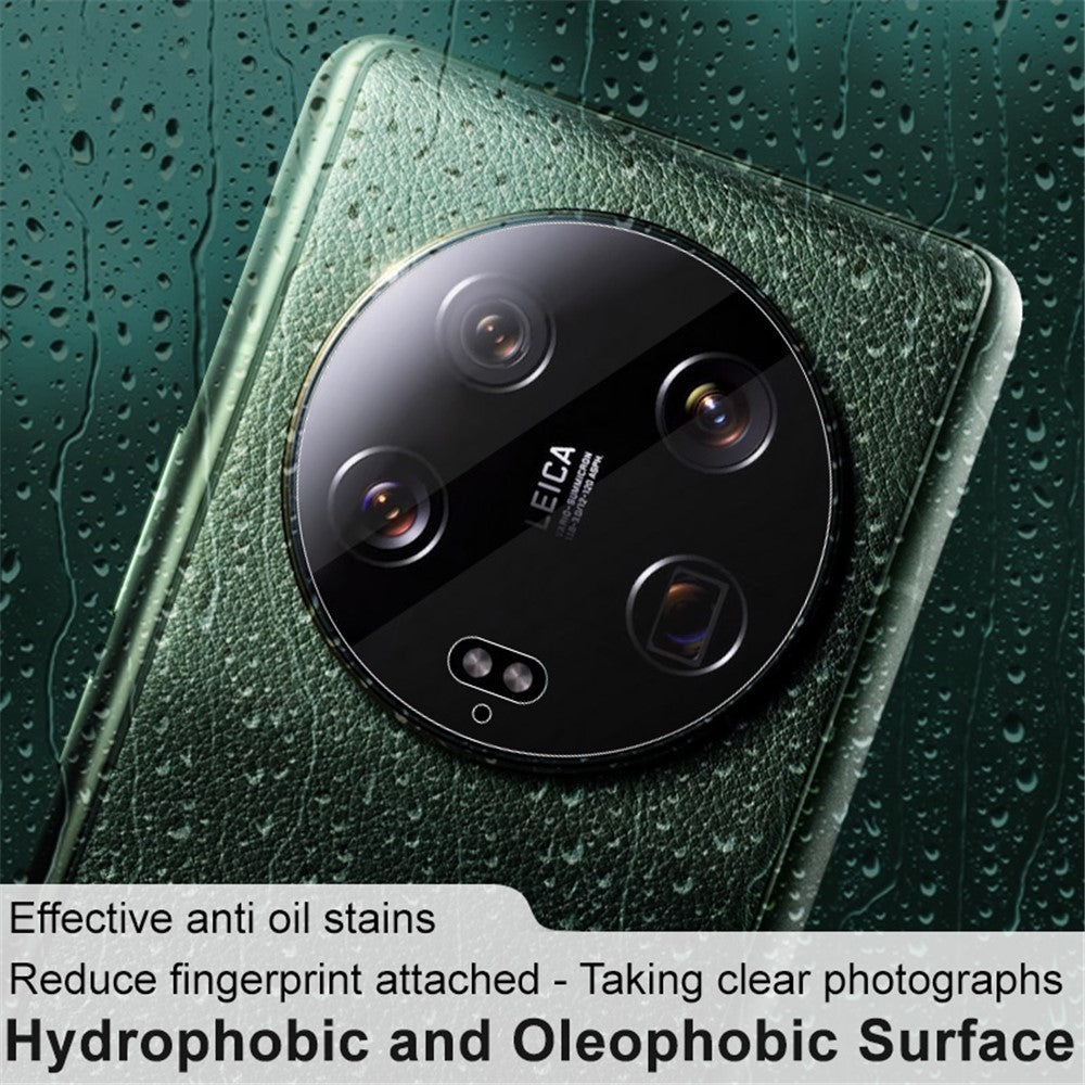 IMAK 2Pcs / Set Camera Lens Film for Xiaomi 13 Ultra , Tempered Glass Scratch-Resistant Clear Lens Protector