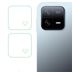 2Pcs / Set For Xiaomi Pad 6 / Pad 6 Pro Camera Lens Protector 2.5D Arc Edge Tempered Glass Anti-scratch HD Lens Film