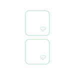 2Pcs / Set For Xiaomi Pad 6 / Pad 6 Pro Camera Lens Protector 2.5D Arc Edge Tempered Glass Anti-scratch HD Lens Film