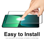 ENKAY HAT PRINCE 2 ST För Xiaomi 13 Pro 5G / 13 Ultra 0,26 mm 9H Härdat Glas Helklistrat 3D Böjt Skärmskydd Stöder Fingeravtryckslåsning
