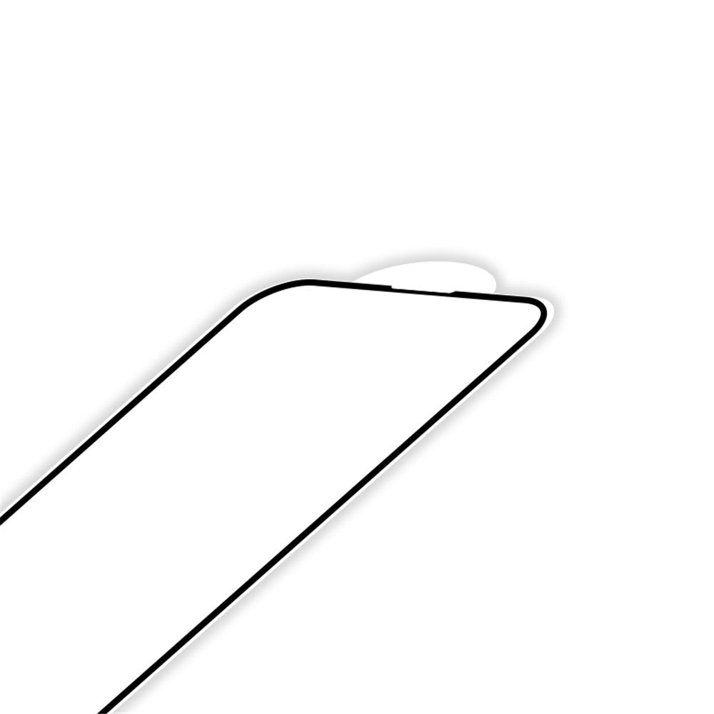 RURIHAI til iPhone 15 Plus 0.26mm Skærmbeskytter Højt Aluminium-silicium Glas Sekundær Hærdning Fuld Lim Film