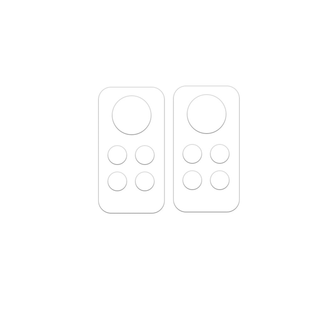 2Pcs / Set For Xiaomi Redmi Note 12 Pro 4G Camera Lens Protector 3D Arc Edge Tempered Glass Phone Lens Film