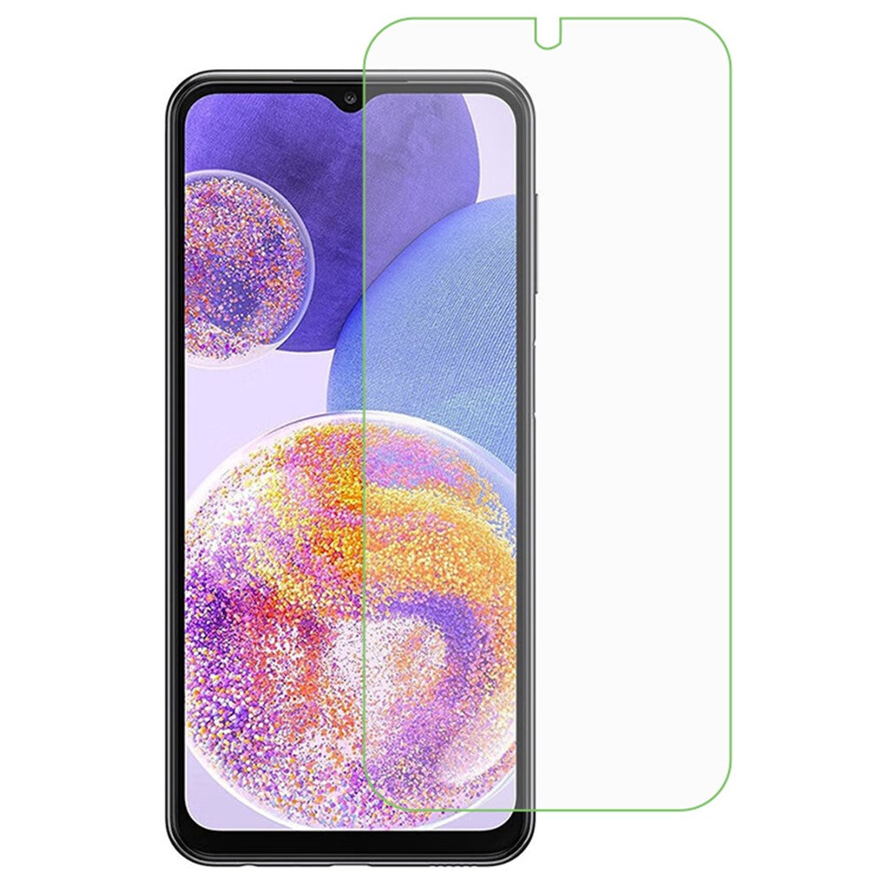 For Samsung Galaxy A24 4G (162.1 x 77.6 x 8.3mm) Phone Screen Protector 2.5D Arc Edge Tempered Glass Anti-explosion HD Clear Film