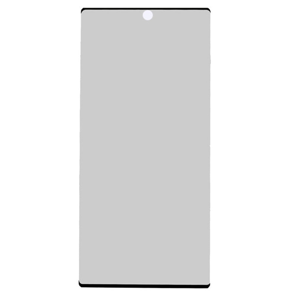 Samsung Galaxy S22 Ultra 5G anti-spy-skærmbeskyttelse med silketryk i siden, høj aluminium-silikat-glasfilm (understøtter ikke fingeraftrykslåsning)