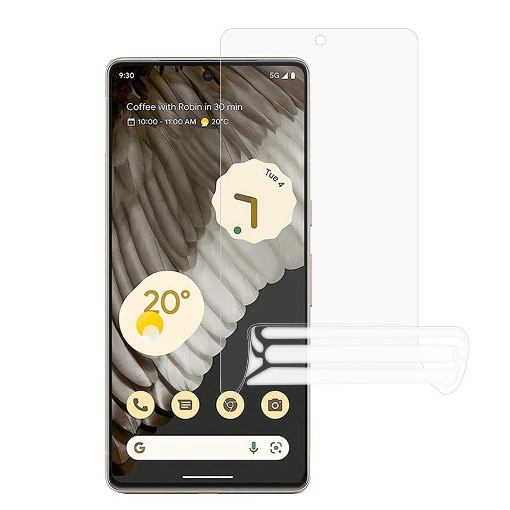 For Google Pixel 7a Soft PET Screen Protector High Definition Anti-Scratch Hydrogel Film