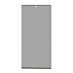 Samsung Galaxy S23 Ultra-privatlivsskærmbeskyttelse med fulddækkende sidebeskyttelse, silketryk og høj aluminium-silikone-glasfilm (understøtter fingeraftryksoplåsning)