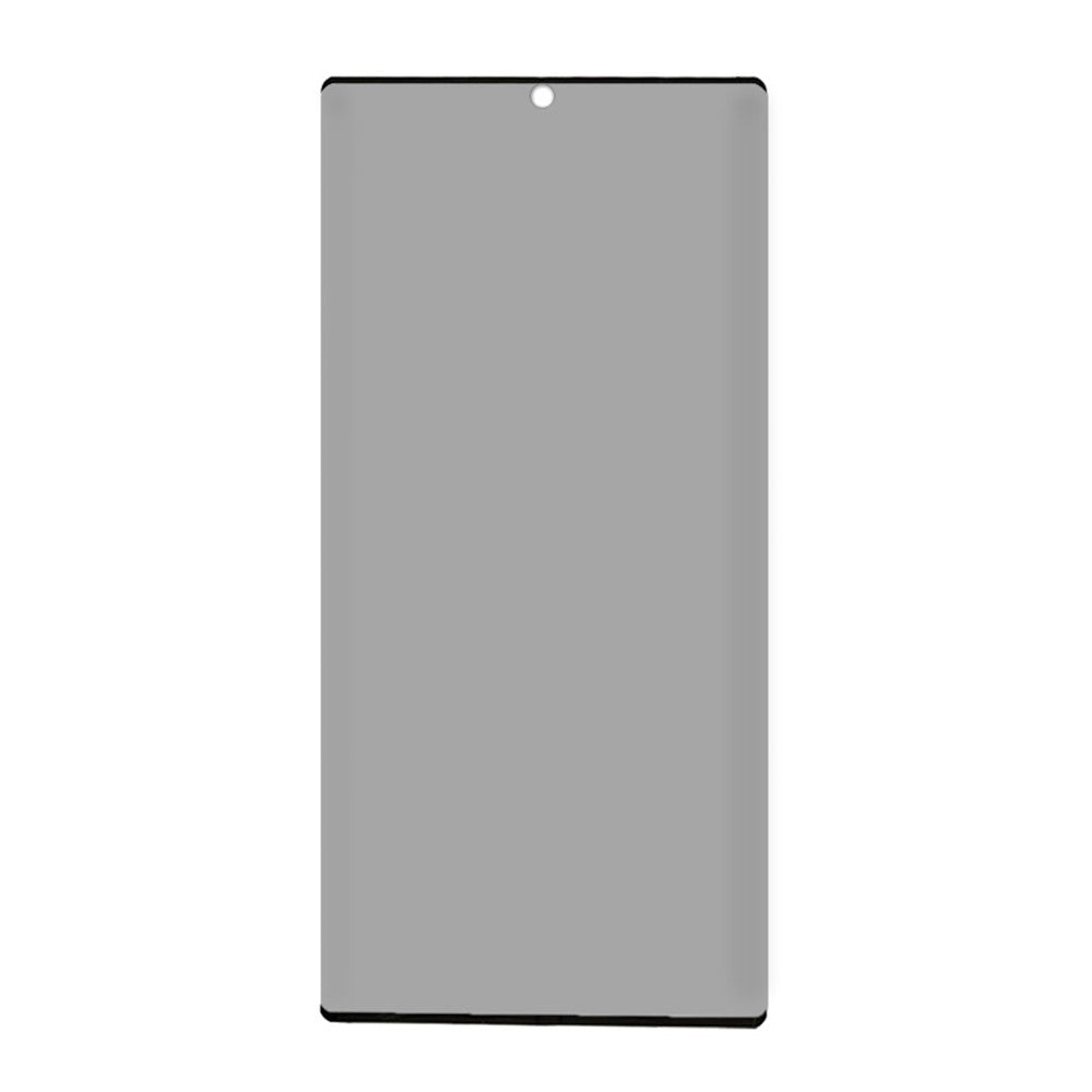 Samsung Galaxy S23 Ultra-privatlivsskærmbeskyttelse med fulddækkende sidebeskyttelse, silketryk og høj aluminium-silikone-glasfilm (understøtter fingeraftryksoplåsning)
