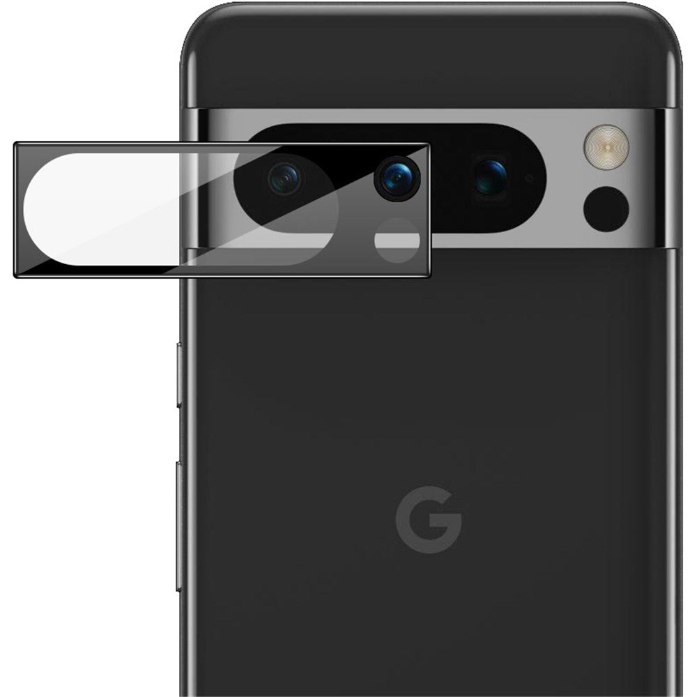 IMAK For Google Pixel 8 Pro Anti-Scratch Camera Lens Protector Tempered Glass Lens Film (Black Version)