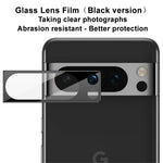 IMAK For Google Pixel 8 Pro Anti-Scratch Camera Lens Protector Tempered Glass Lens Film (Black Version)
