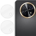 IMAK 2Pcs  /  Set For Huawei Enjoy 60X / nova Y91 4G HD Clear Camera Lens Protector Tempered Glass Lens Film