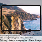 IMAK 2Pcs  /  Set For Xiaomi Pad 6 / 6 Pro HD Tablet Lens Protector Tempered Glass Camera Lens Film
