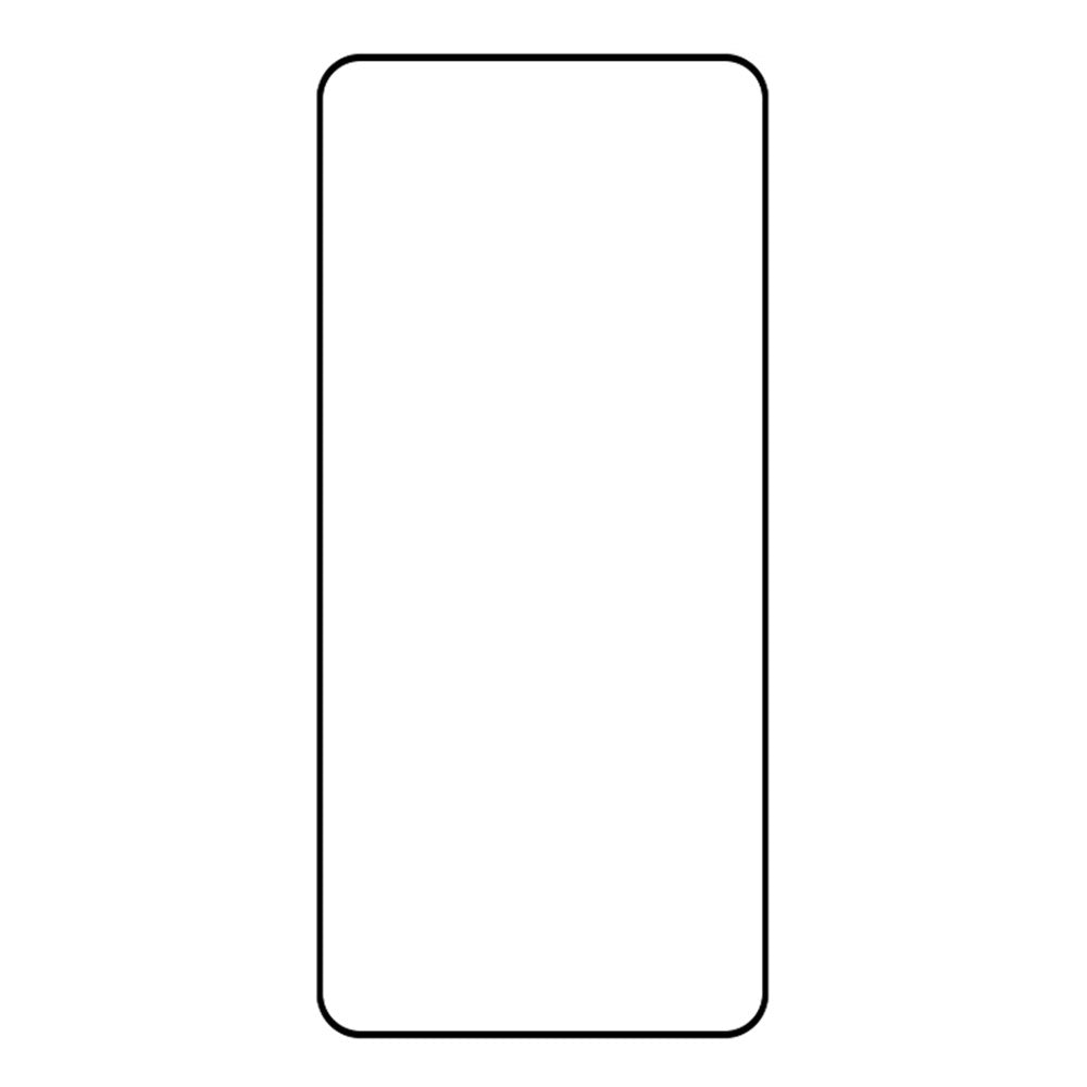 RURIHAI 0,26 mm gennemsigtigt skærmbeskyttelsesglas til Xiaomi Poco F5 5G / Redmi Note 12 Turbo, 2,5D-film i høj aluminium-siliciumglas med sekundær hærdning