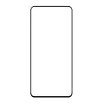 RURIHAI Black Edge-skærmbeskyttelse til Xiaomi Poco F5 Pro 5G / Redmi K60 5G / K60 Pro 5G, 2.5D sekundærhærdet glasfilm i aluminium-silicium med høj klarhed