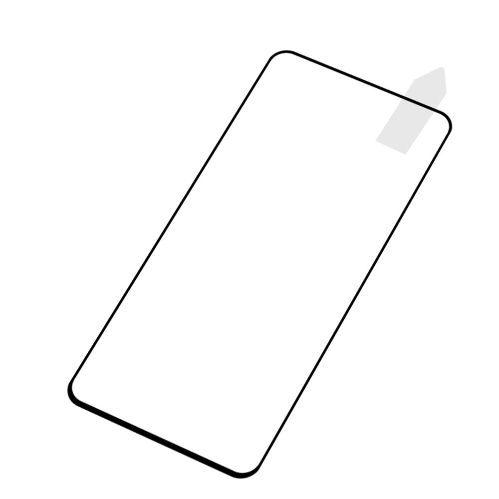 RURIHAI Black Edge-skærmbeskyttelse til Xiaomi Poco F5 Pro 5G / Redmi K60 5G / K60 Pro 5G, 2.5D sekundærhærdet glasfilm i aluminium-silicium med høj klarhed