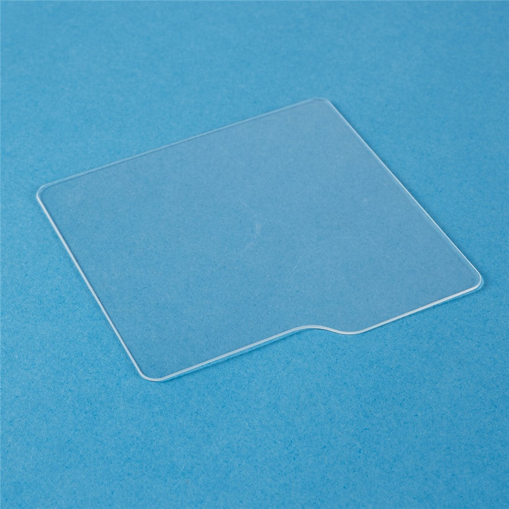 Til Samsung Galaxy Z Flip5 5G Lille Skærmbeskytter + Kameralinsebeskytter 2.5D Buet Kant Silketryk Hærdet Glasfoliesæt