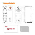 ENKAY HAT PRINCE 2 ST för Xiaomi Redmi Note 12 Turbo / Poco F5 5G Skärmfilm Silk Printing 9H 2.5D 0.26mm Hög Aluminium-Silicon Glasskydd