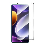 ENKAY HAT PRINCE för Xiaomi Redmi Note 12 Turbo / Poco F5 5G 0,26 mm 9H 2,5D silkestryck helskärmsskydd hög aluminium-kiselglasfilm