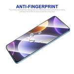 ENKAY HAT PRINCE för Xiaomi Redmi Note 12 Turbo / Poco F5 5G 0,26 mm 9H 2,5D silkestryck helskärmsskydd hög aluminium-kiselglasfilm