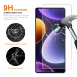 ENKAY HAT PRINCE 5 ST. Skärmfilm för Xiaomi Poco F5 5G / Redmi Note 12 Turbo 0,26 mm 9H 2,5D Högkvalitativt Aluminium-Silicon Glas Skärmskydd