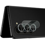 IMAK HD-klar integrerad kameralinsfilm för Samsung Galaxy Z Fold5 5G, klart härdat glaslinsskydd + akryllinsskydd