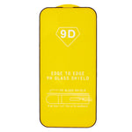 For iPhone 15 Tempered Glass Film Clear Side Glue 9D Anti Scratch Full Screen Protector