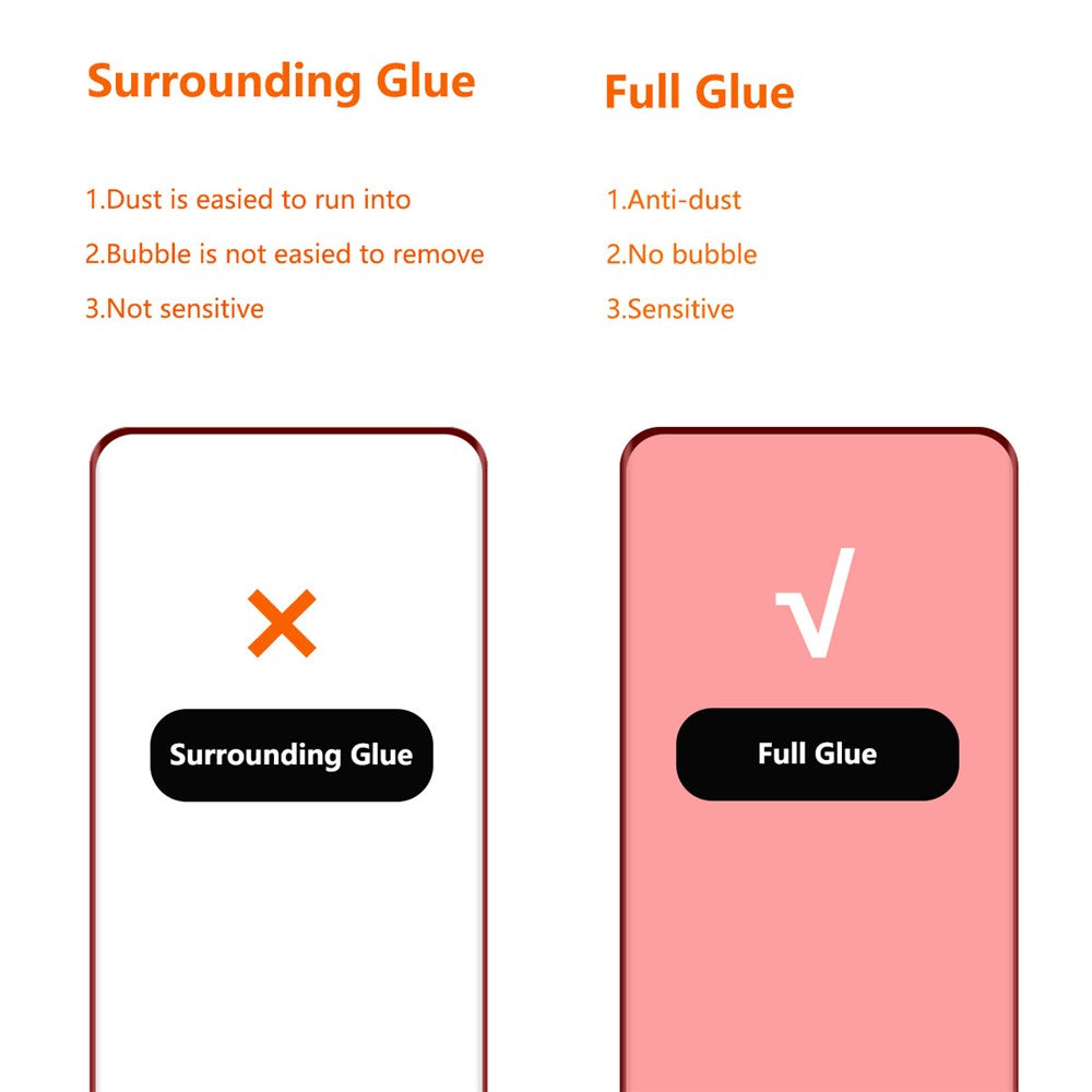 ENKAY HAT PRINCE 2 ST För Huawei P60 / P60 Pro / P60 Art Helskärmsskydd Heltäckande Glue 0.26mm 9H 3D Böjt Härdat Glas Stöder Fingeravtryckslåsning
