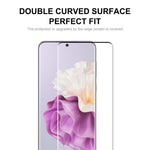 ENKAY HAT PRINCE Screen Protector for Huawei P60 / P60 Pro / P60 Art 3D Curved Side Glue Tempered Glass Support Fingerprint Unlock