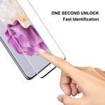 ENKAY HAT PRINCE Screen Protector for Huawei P60 / P60 Pro / P60 Art 3D Curved Side Glue Tempered Glass Support Fingerprint Unlock