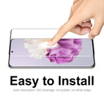 ENKAY HAT PRINCE Screen Protector for Huawei P60 / P60 Pro / P60 Art 3D Curved Side Glue Tempered Glass Support Fingerprint Unlock