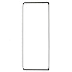 For Samsung Galaxy Z Fold5 5G / Z Fold4 5G Full Glue Outer Phone Screen Protector Tempered Glass Silk Printing Black Edge Film
