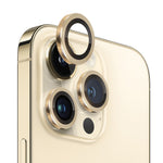 NORTHJO For iPhone 12 Pro / 11 Pro Max / 11 Pro 1 Set Camera Lens Protector Tempered Glass Lens Film with CD Vein Metal Ring