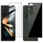 IMAK til Samsung Galaxy Z Fold5 5G Hærdet Glas Skærmbeskytter Sæt til Forside og Bagside HD Klar Fuldlim Film (Nedskaleret Version)