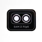 Samsung Galaxy Z Flip5 5G Kameralinsskydd Positionering Installation Metall + Härdat Glas Linsskyddsfilm