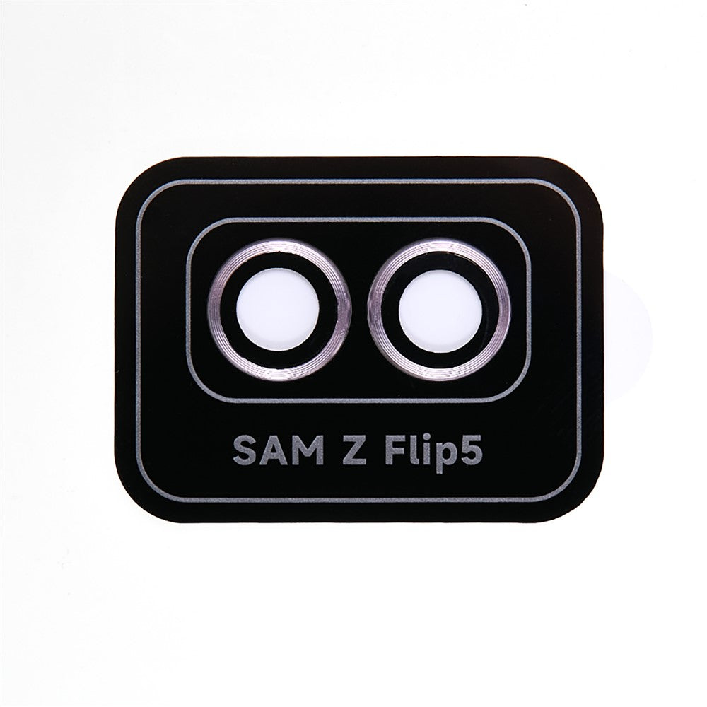 Samsung Galaxy Z Flip5 5G Kameralinsskydd Positionering Installation Metall + Härdat Glas Linsskyddsfilm