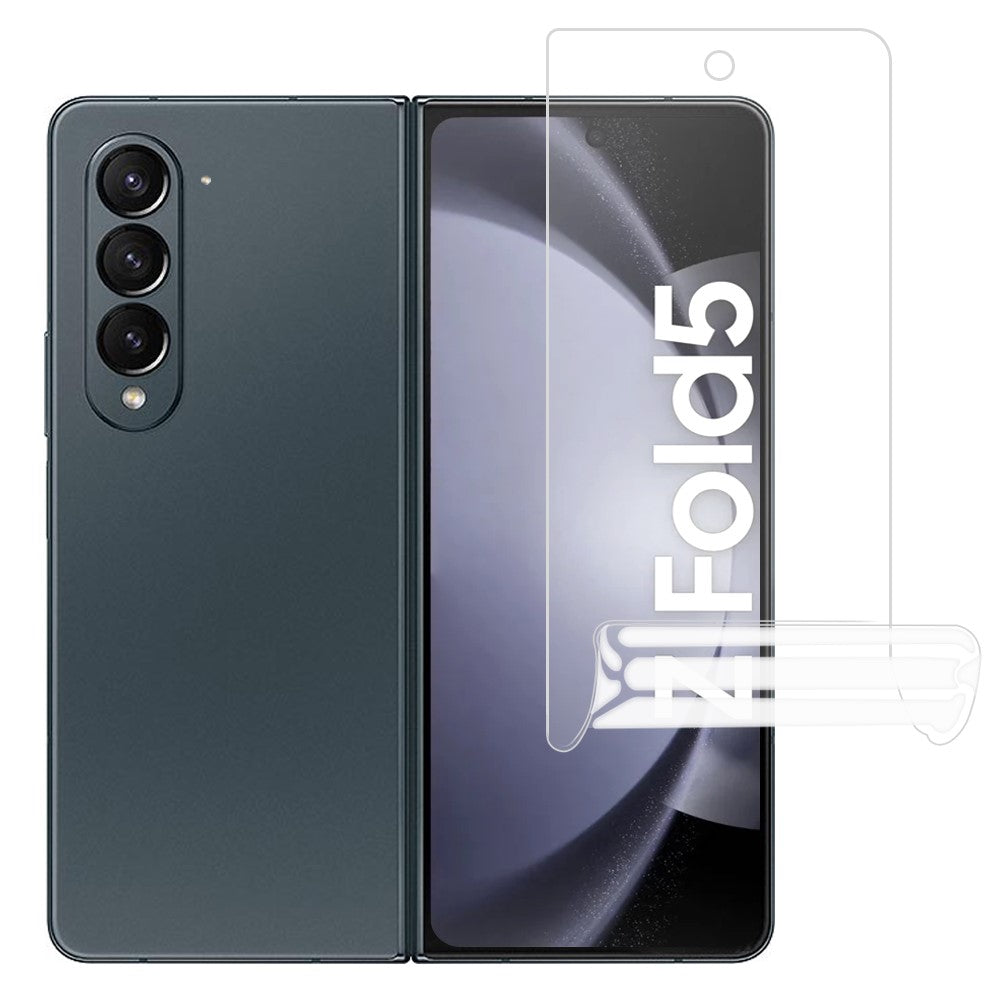 For Samsung Galaxy Z Fold5 5G Outer Front Screen Protector Full Cover Anti-Scratch Soft Hydrogel TPU Film
