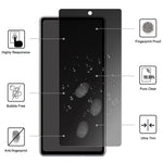 For Google Pixel 7a Anti-spy Tempered Glass Screen Protector 2.5D Arc Edge Anti-explosion Film