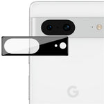 IMAK Phone Rear Lens Film for Google Pixel 8, HD Clear Tempered Glass Camera Lens Protector (Black Version)