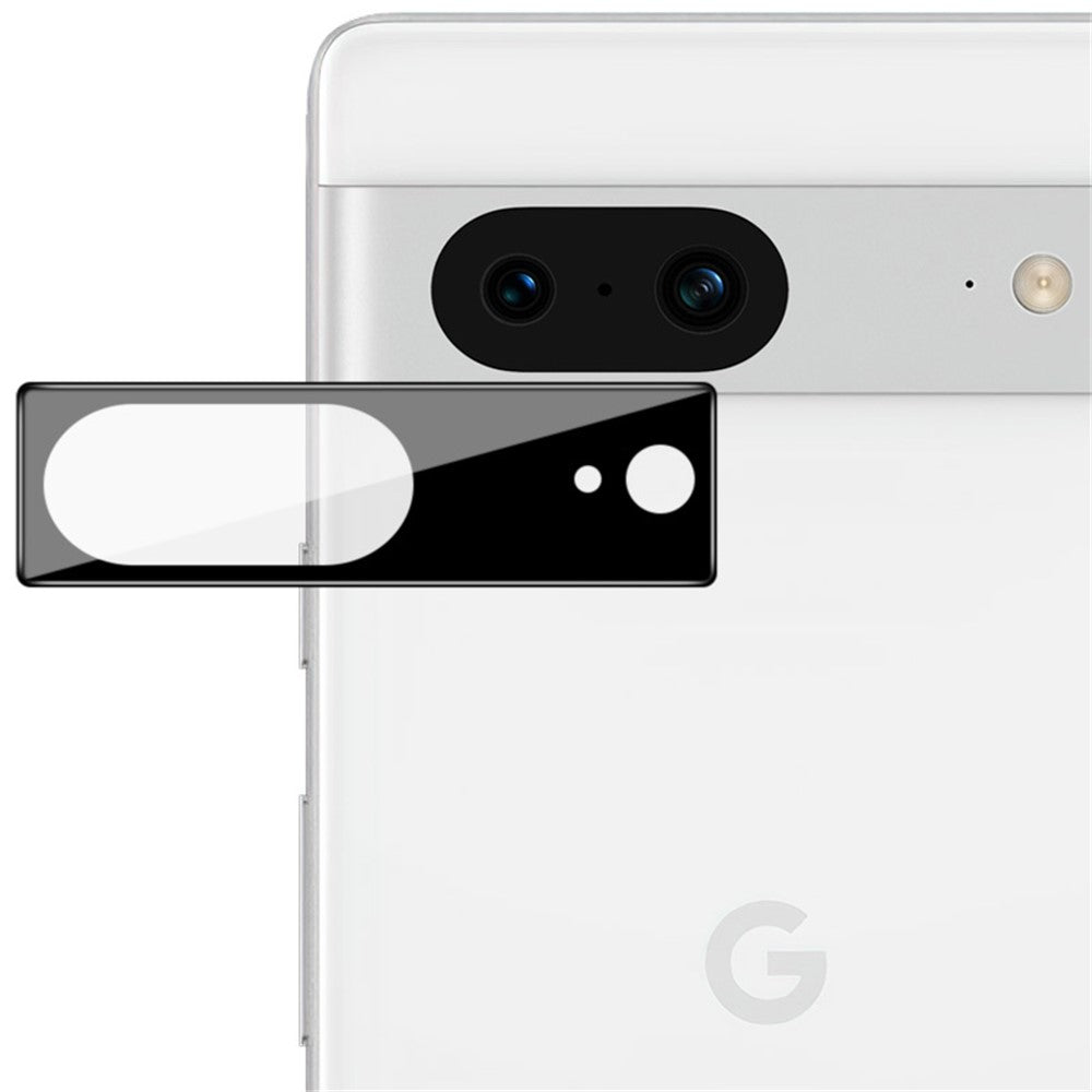 IMAK Phone Rear Lens Film for Google Pixel 8, HD Clear Tempered Glass Camera Lens Protector (Black Version)