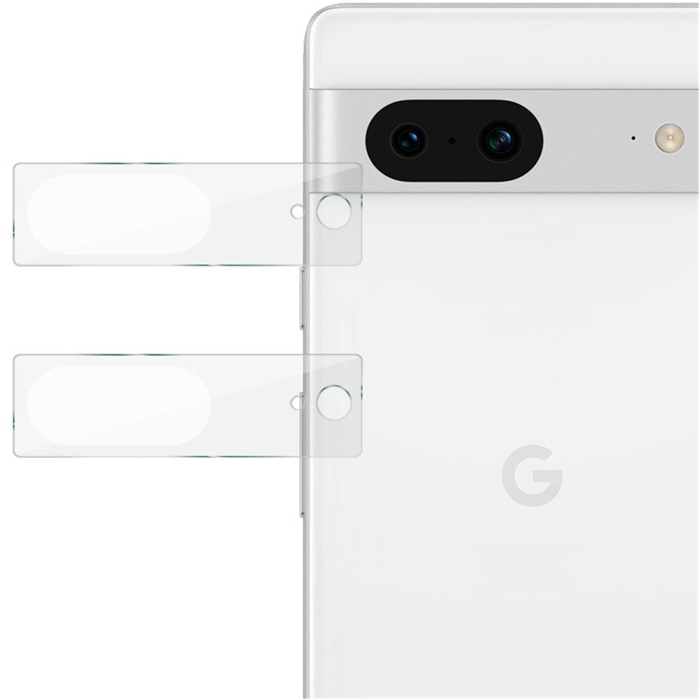 IMAK 2Pcs / Set for Google Pixel 8 Camera Lens Protector Tempered Glass HD Clear Phone Rear Lens Film